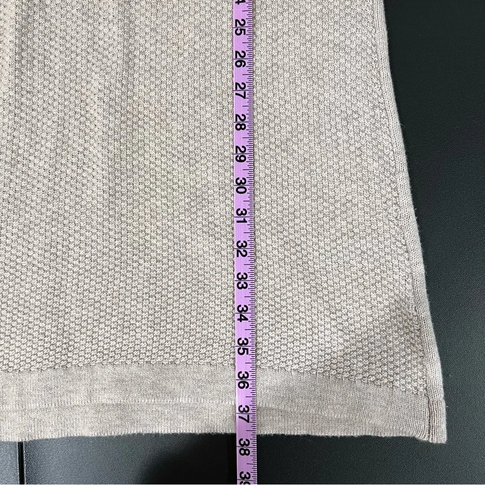 The White Company Wool Cotton Blend V Neck Sweater Dress Size S - Picture 8 of 8